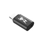 AmpNergy PassPort USB - C to Lightning Adapter - BlackMyBat Pro